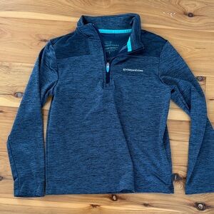 Vineyard Vines Blue Quarter-Zip Pullover